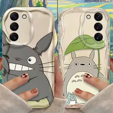 T-Totoros Case for Samsung Galaxy S25 S24 S23 S22 S21 Ultra Plus S20 FE A73 A72 A71 A56 A55 A54 5G A