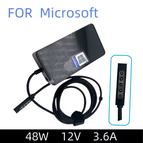 12V 3.6A 48W Ac Adapter For Microsoft Surface 2 4G LTE AT&T 1513 1572 P3W-00001 P4W-00001 Laptop Cha