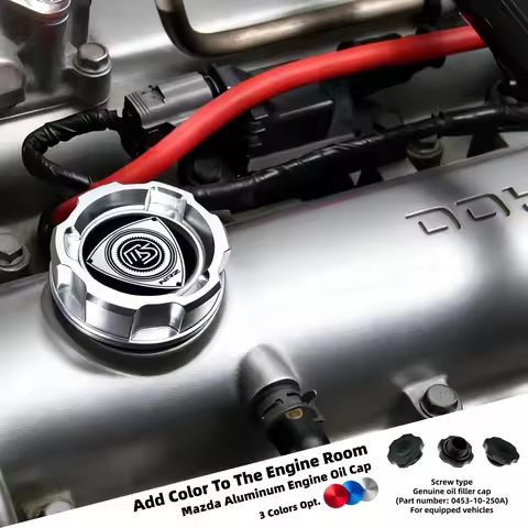 Aluminum ENGINE Oil Cap For MAZDASPEED RACING RX8 RX7 MIATA MAZDA PROTEGE 626 323 MX3 BP 13B OIL FIL