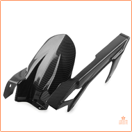 [Op006] คาร์บอนไฟเบอร์มอเตอร์ไซค์โซ่บังโคลนหลังแบบฮักเกอร์บังโคลนสำหรับคาวาซากิ Ninja400 Z400 2018 2