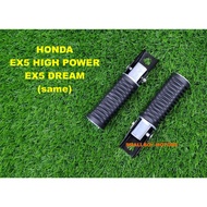 HONDA EX5 HIPOWER DREAM REAR FOOTREST FOOT REST STAY TEMPAT PIJAK KAKI BELAKANG LEFT RIGHT FULL SET 