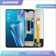 6.22 Inch for Oppo A12 2020 Global LCD Display Touch Screen Digitizer with Frame Assembly Replacement for Oppo A12 LCD Display