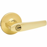 Kwikset 405DL 3 CP Polished Brass Delta Entry Lever Entry Lever Door Lock