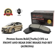 Proton Exora Bold [Turbo] CFE 1.6 FRONT & REAR DISC BRAKE PADS (AUR 562179/AUR 561999)