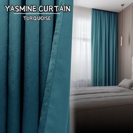 Avenue.co - Y3 Yasmine Hook/Eyelet Blackout Curtain (170cm-400cm)