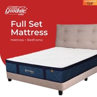 Goodnite De Everest 5 Zone Pocket Spring Mattress (11 Inch) + Bedframe [Full Set]