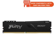 # Kingston FURY Beast Black [ 4GB ~ 32GB ] [ 2666MHz ~ 3600MHz ] DDR4 Single Memory #