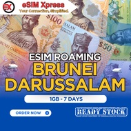 eSIM Brunei Darussalam 1 GB Data | 7 Days | eSIM Roaming | eSIM Travel