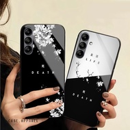 Samsung S23 5G S23 FE S23 Plus S23 Ultra Case - Samsung S23 5G S23 FE Plus Ultra Glass Softcase - La