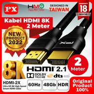 HDMI 2.1 High Speed UHD 8K HDR HDMI Cable 2M PX HDMI-2X