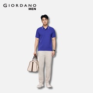 Giordano Men Lycra Short-Sleeve Polo Shirt