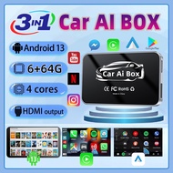 4+32G Carplay Ai Box Carplay Car Ai Box Wireless Carplay Adapter Android box Apple Carplay Dongle