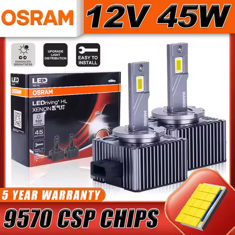 OSRAM D3S LED D1S LED Bulb 90W High Power 2pcs D3S LED CANbus 45W HID Xenon Upgrade Kit Car Lamp 600