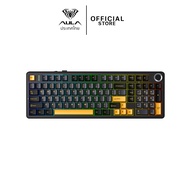 คีย์บอร์ดไร้สาย - AULA F99Pro - Gasket Mechanical Keyboard คีย์ไทย แบต 8000mAh รับประกัน 2 ปี