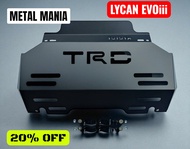 การ์ดกันแคร้งสีดำ TRD new Toyota New Fortuner 2015-2024/ new Toyota REVO 2015-2024 M2D metal work