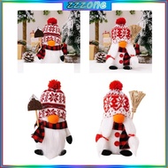 zzz Christmas Penguins Gnome with FuzzyBall Hat CharmingTabletop Decoration