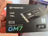 Predator GM7  1tb SSD