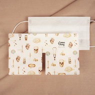 經典醫學圖口罩夾, 解剖藝術, 心臟, 大腦, 骷髏, 口罩收納