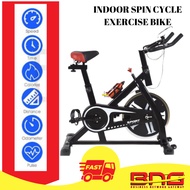 Indoor Spinning Bicycle Cycle Exercise Bike Gym Fitness Basikal Senaman Pro Home Cycling Stationary Cardio spin