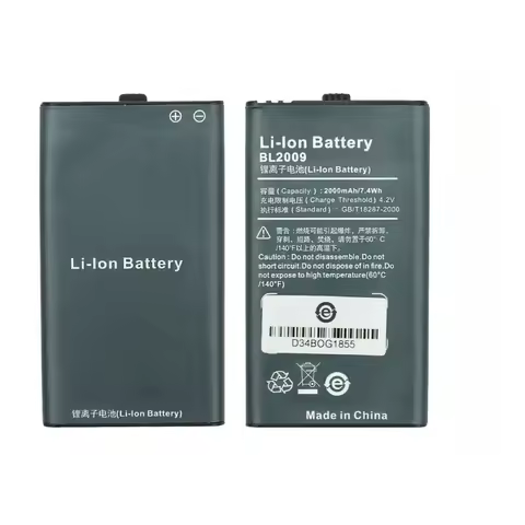 2-Pack 4.2V 2000mAh high-quality BL2009 battery for TD350/360 PD375