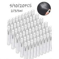 5/10/20pcs Portable Refillable Perfume Spray Bottle, Mini Perfume Refillable Spray, Cosmetic Essence