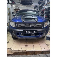 Ford Ranger T6 2012-2015 Front Grill With LED