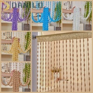 DANILO1 Beaded String Curtain, Door Curtain 1*2M Beaded Door Curtain, Window Treatment Tassel Solid 