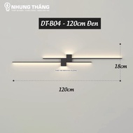 Đèn Tường Decor DT-B04 - Kiểu Dáng Hiện ĐạiSang Trọng - Dài 60-80-100-120cm - Ánh Sáng Vàng - Trang
