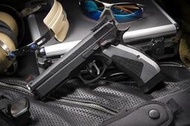 【HS漢斯】KJ SP-01 ACCU 黑鋼化版 CO2手槍 滑套可動/無彈後定-KJCSSP01BS