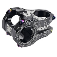 Bicycle Stem Mountain Bike Aluminum Alloy 28.6MM 31.8MM Riser 45MM Short Stem 0 Degree CNC Bike Acce