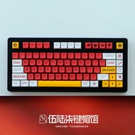 \12304; Keycap Lamang】Evangelion Eva02 Keycap XDA Profile PBT Dye-Sub Keycaps Sa 2U 1.75U Shift Pa