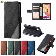 Samsung Galaxy M02 A41 J7 J5 2016 2015 Phone Case Flip Leather Business Simple Wallet Card Package S
