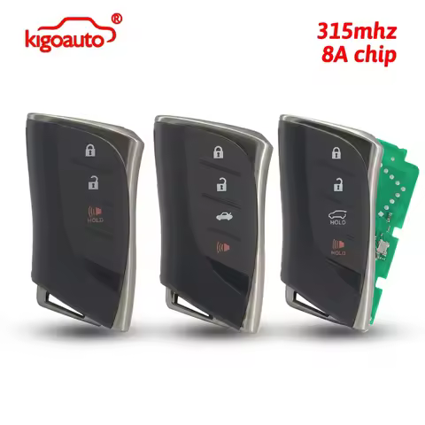 kigoauto Smart Key 3/4Button 315MHz 8A Chip for Lexus UX200 GX460 LC500h 2020-2022 FCC HYQ14FBZ PN 8