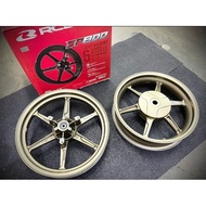 RCB RACING BOY SP800 YAMAHA AEROX NVX155 V1 V2 SPORT RIM [F]250x14inc  [R]350x14inc plug n play♨️