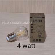 Emico LED Filament Bulb 1W 2W 4W yellow 2700K E27