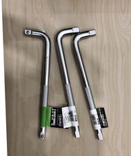 JAMINAN KeLaS TEKIRO Gagang Ratchet Stang Kunci Shock Sock Rachet 1/2 Inch x 10 Inch Rubber Handle O