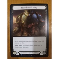 FAB CF Frontline Plating Cold Foil Dusk till Dawn Flesh and Blood TCG Generic Equipment Chest DTD