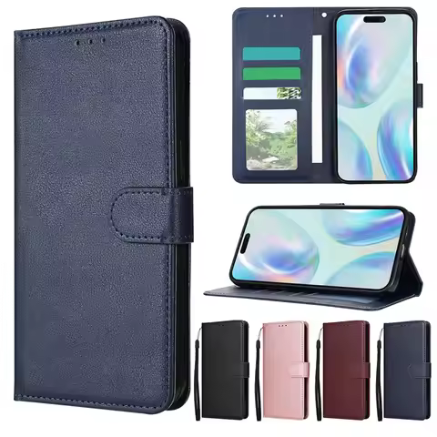 Phone Wallet Card Slot Stand Flip Leather Case For Xiaomi Redmi 13T Pro 5G 13C 12 12C 10 10C 9 9A 9C
