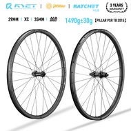 2025 RYET 29er MTB Carbon Wheels 35mm 36T Mountain Bicycle Rimset Straight Pull Hub Boost Bike Wheel
