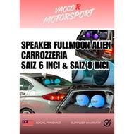 SPEAKER C4STOM DSIGN CAROZERI4 FULLMOON 3WAY 6INCI & FULLMOON PIONER 4WAY 8INCI #CARROZZERIA #PIONER