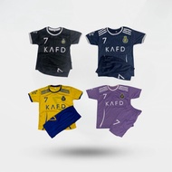 Alnassr CHILDREN'S FOOTBALL JERSEY NEWEST BOYS GIRLS FOOTBALL JERSEY STUFF RONALDO CR7