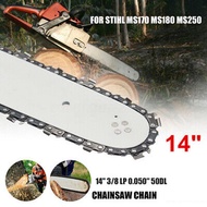 weloveroom 1pcs 14in 50 Sections Chainsaw Saw Chain 3/8 LP 50DL For STIHL MS250 MS180 MS230 【Free Shipping】