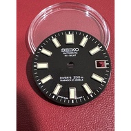 Watch Dial Accessories 28.5mm Green Luminous for Seiko 62Mas Nh35/Nh36/ 4R35/4R36 Movement
