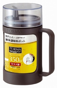 ASVEL 玻璃壺（適用於液體）「FORMA」棕色 1132