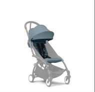 包順豐‼️ Stokke YOYO³ 嬰兒車 黑色車架 + Babyzen yoyo6+ Aqua 湖水藍顏色布件