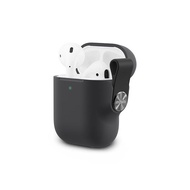 moshi Pebbo for AirPods藍牙耳機充電盒保護套/ 1,2代通用/ 灰黑