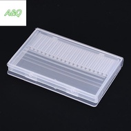 AQ 20 hole nail drill bits box plastic display stand container for 3/32" bits drill VN