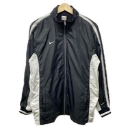 NIKE Blouson Jacket gray Zip-up black Long sleeves White Direct from Japan Secondhand