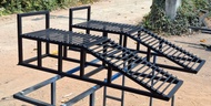 Iron-DIY Car Ramp รองยกล้อยกรถ บันไดยกรถยนต์ บันไดเหล็ก รุ่น IR-1798 ก35xส25xย120 ซม. (1คู่) ramp