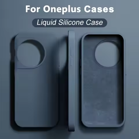 Luxury Liquid Silicone Case For Oneplus 11 10 Pro Phone Cases One plus 1+ 10 Pro 11 Shockproof Soft 